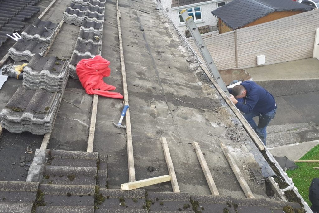 Fixing a roof in Stillorgan